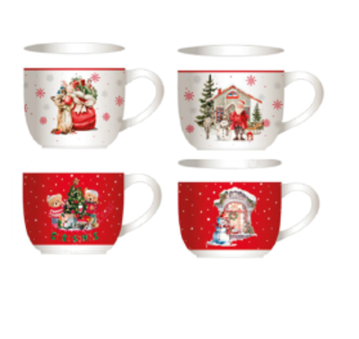 VIENNA JUMBO CHRISTMAS MUG 540ML Tellini S.r.l. Wholesale Clothing